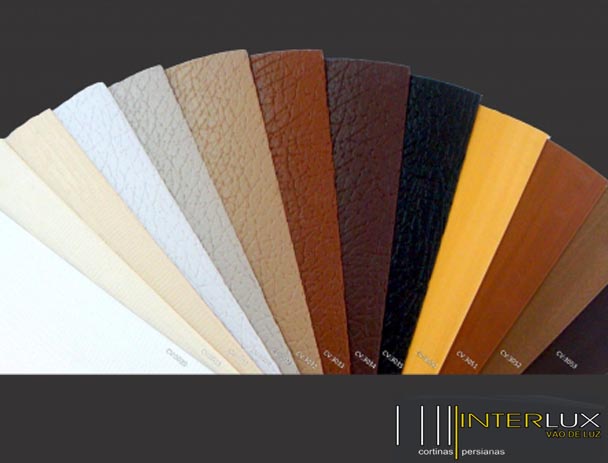 Persiana em PVC Curve